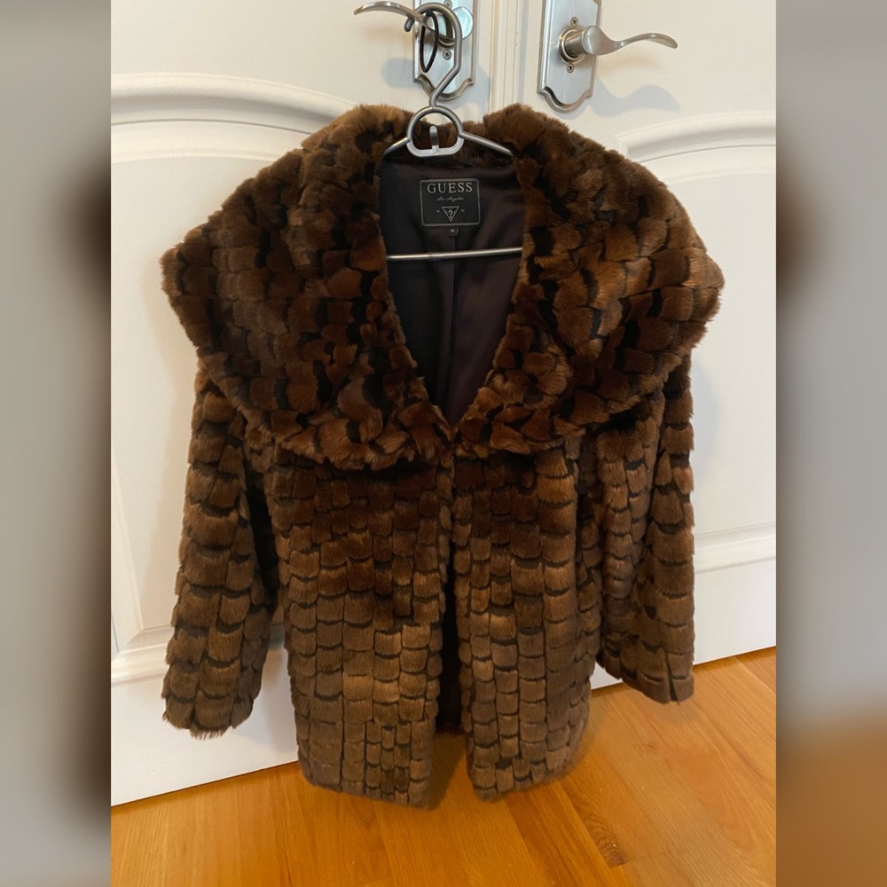 Guess Faux Fur Coat